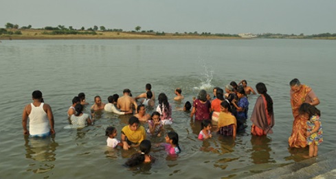 Bheema Amarja Sangam (Confluence of 2 Rivers) Bhakti Sthaan